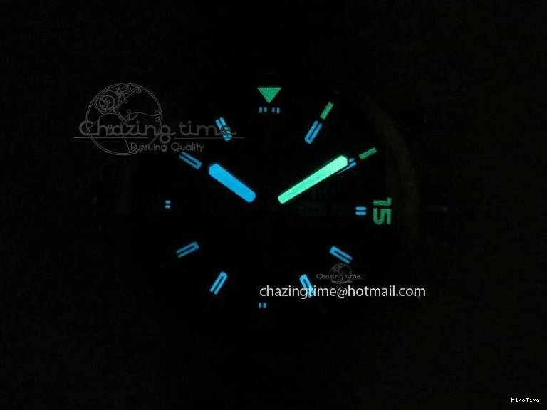 MIROTIME 0130 Classic Aquatimer Chrono IW376803 V6F 1:1 Best Edition Black Dial On SS Bracelet A 7361